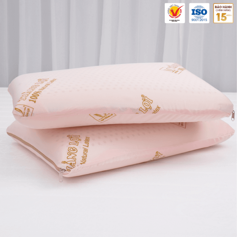 GỐI NẰM OVAL CAO SU THIÊN NHIÊN THẮNG LỢI - Ảnh 6