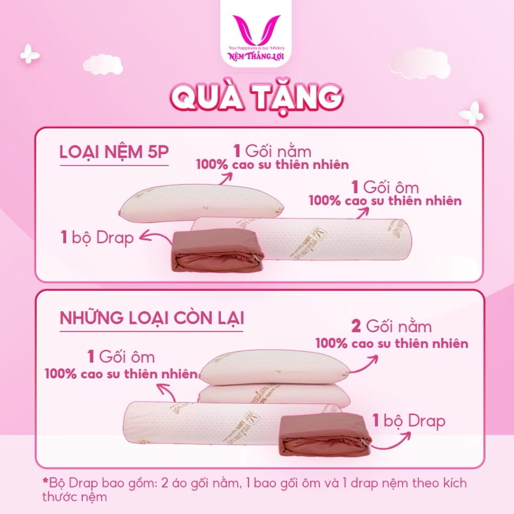 NỆM 100% CAO SU THIÊN NHIÊN THẮNG LỢI BOBO – THAN HOẠT TÍNH - Ảnh 7